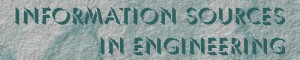 Engineering Information Sources